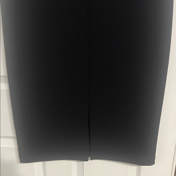 Bisou Bisou Black and White Midi Dress with Embellished Collar - Picture 3 of 11